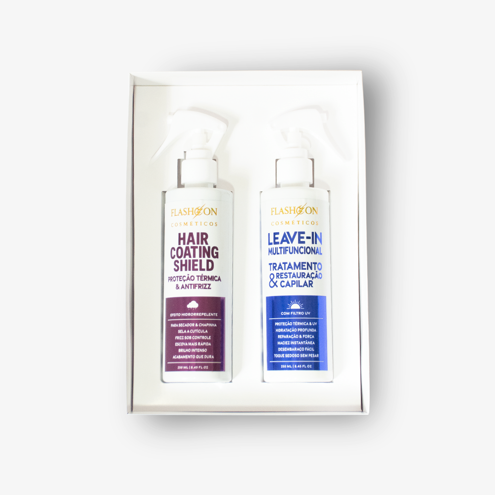 Kit Hair Care - Leave In Multifuncional & Hair Coating Shield