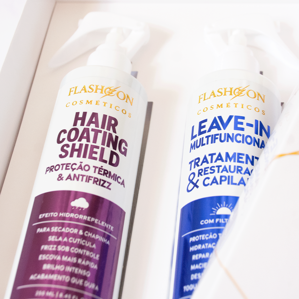 Kit Hair Care - Leave In Multifuncional & Hair Coating Shield